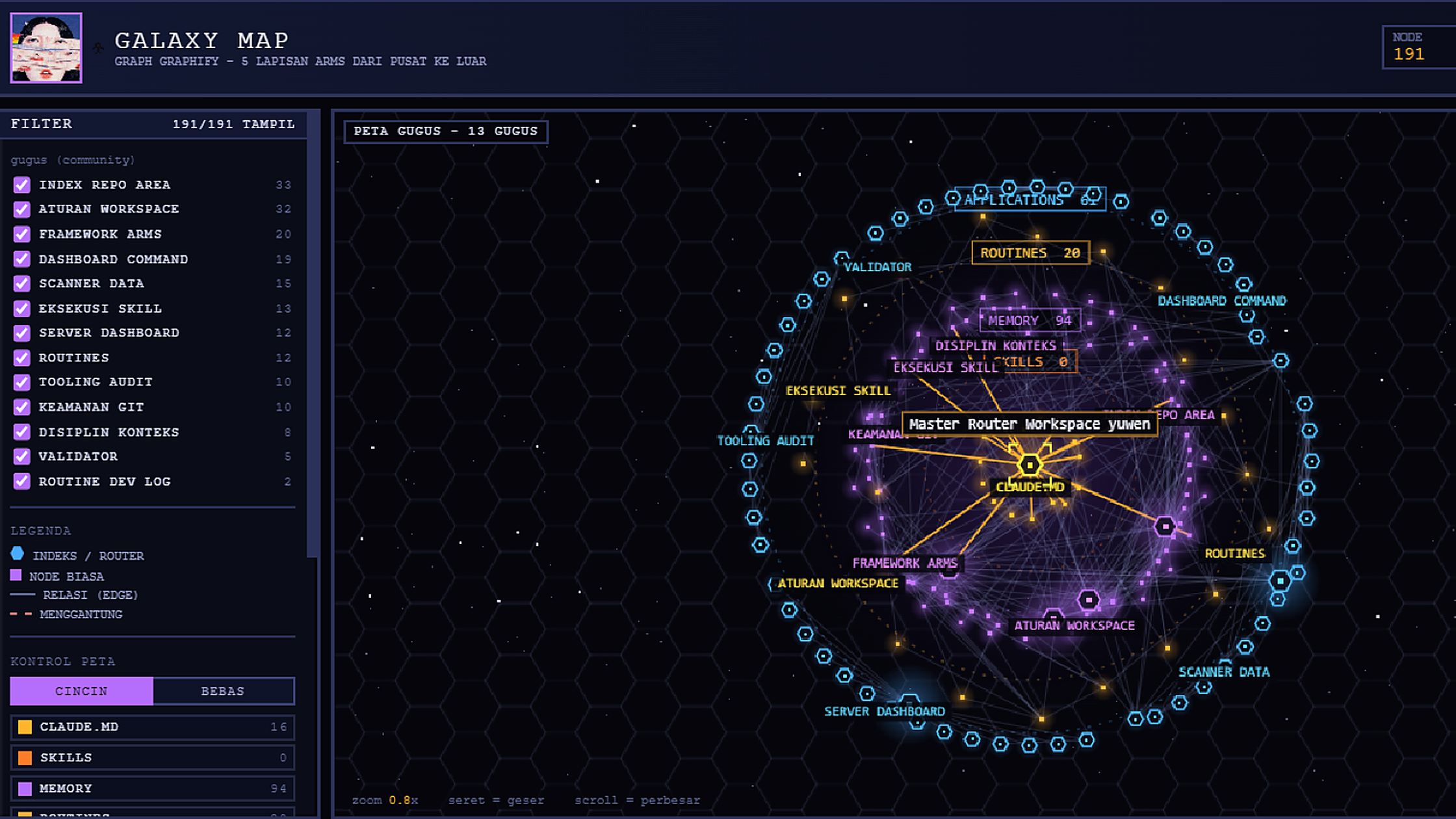 Screenshot of Agent OS